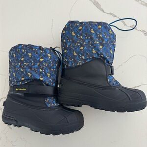 Columbia Black Winter snow Boots for Kids